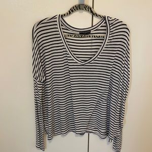 Small Brandy Melville stripped long sleeve